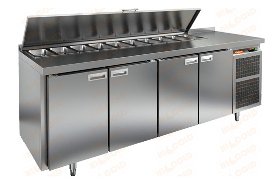 Стол холодильный для салатов (саладетта) HICOLD SL2-1111GN